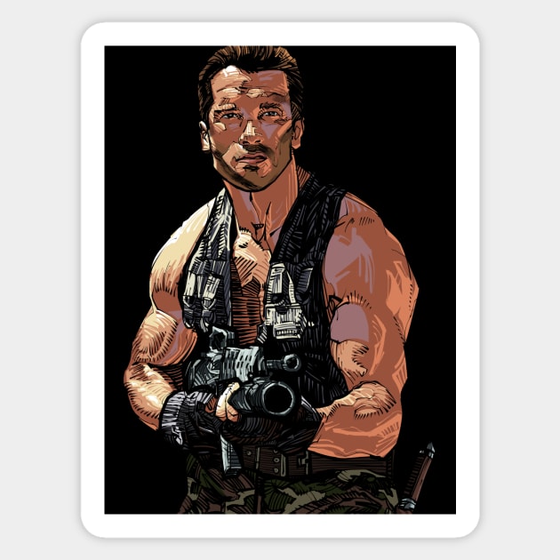 Arnold Schwarzenegger Sticker by nabakumov